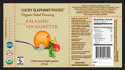 LEF Salad Label